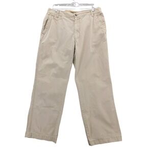 vtg Y2K Old Navy‎ Loose Fit Tan Chinos Khaki Pants Mens 34x30